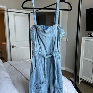 FREE PEOPLE CUTOUT JUMPSUIT SIZE M WORN ONCE